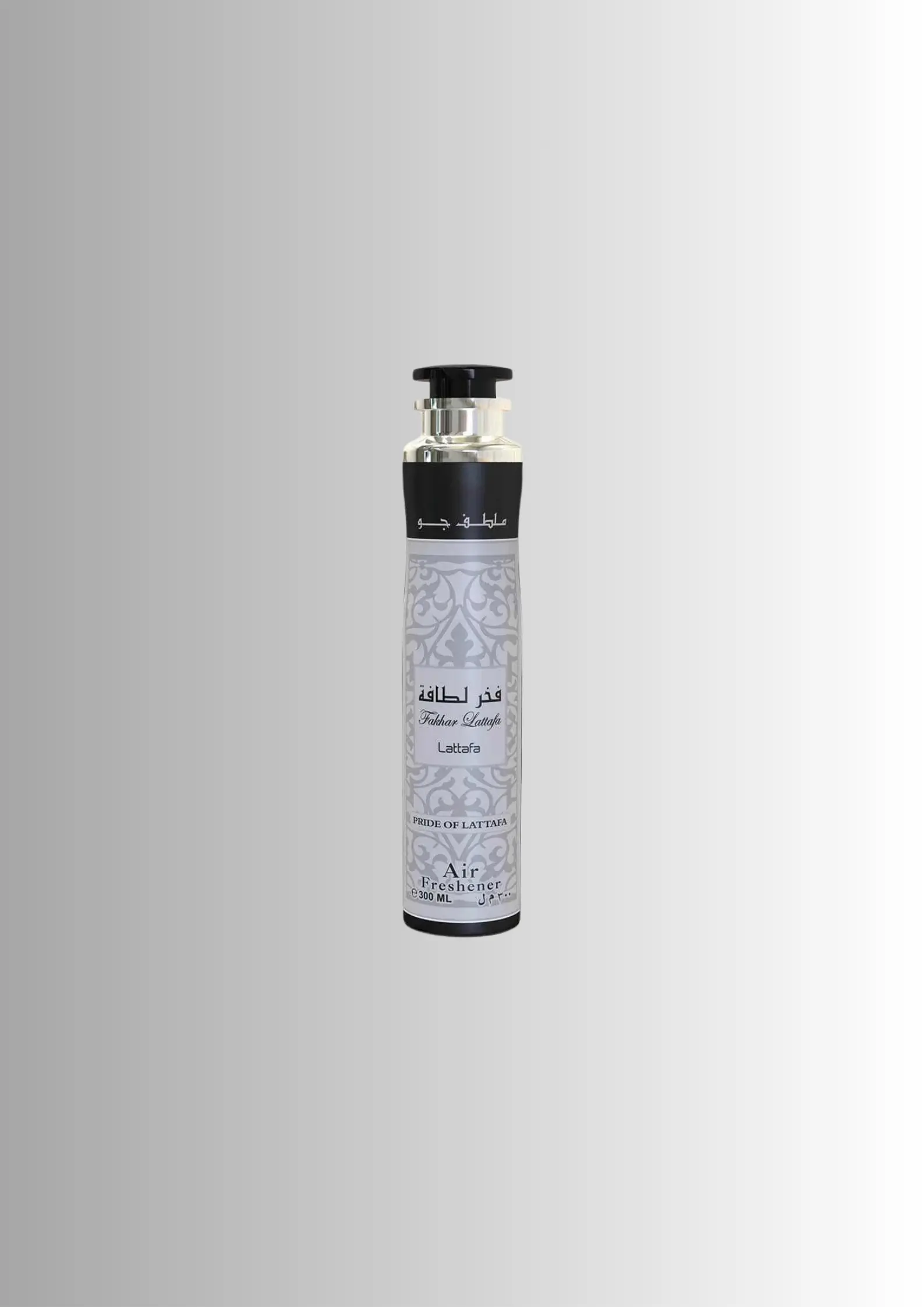 Désodorisant d'intérieur Fakhar Black Silver - Lattafa 300 ML - Image 2