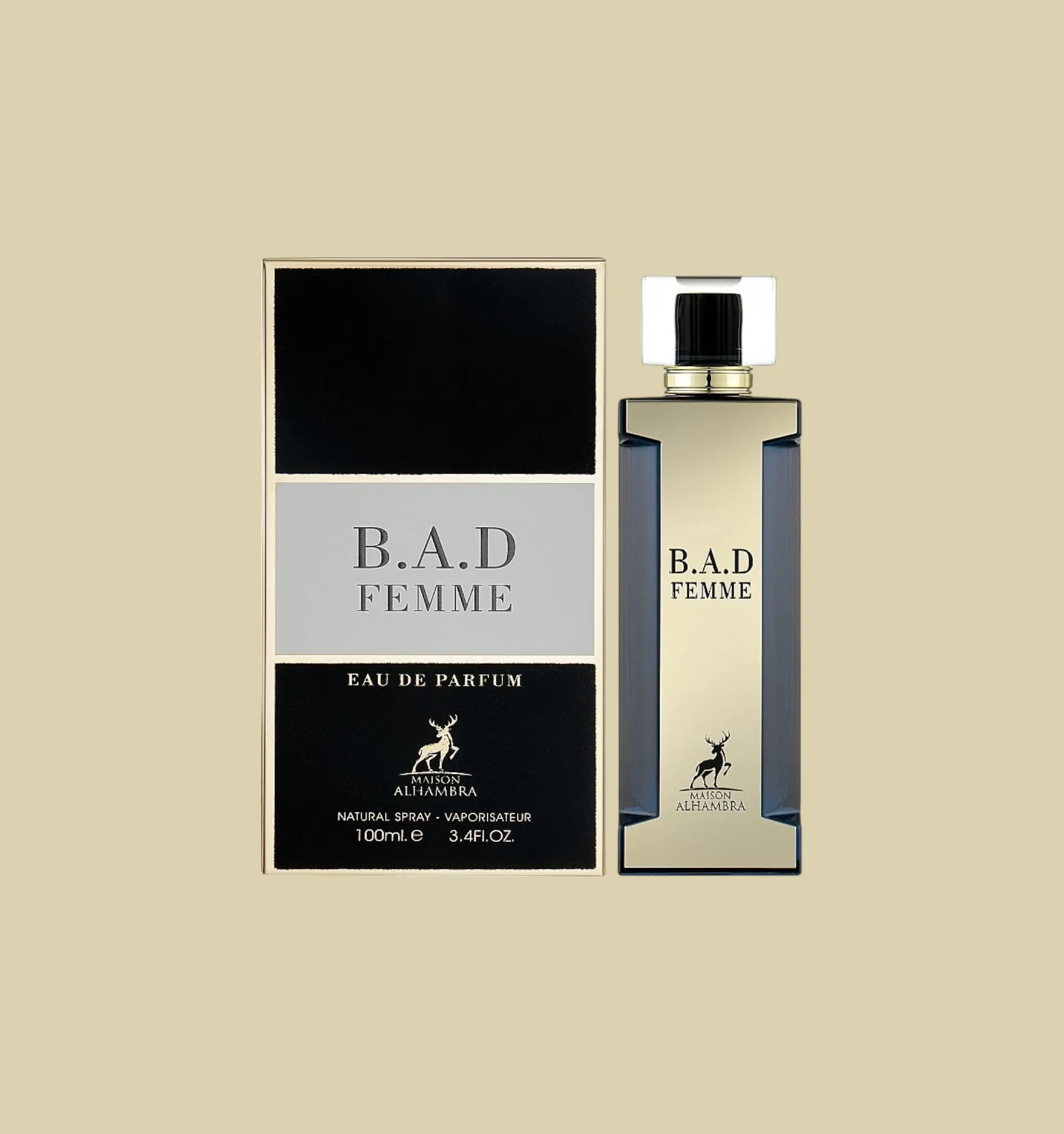 Eau de Parfum B.A.D Femme - Maison Alhambra 100 ML - Image 2