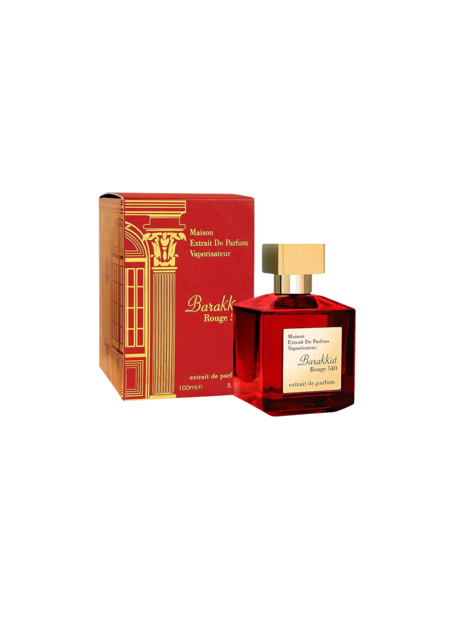 Extrait de Parfum Barakkat Rouge 540 - Fragrance World 100 ML