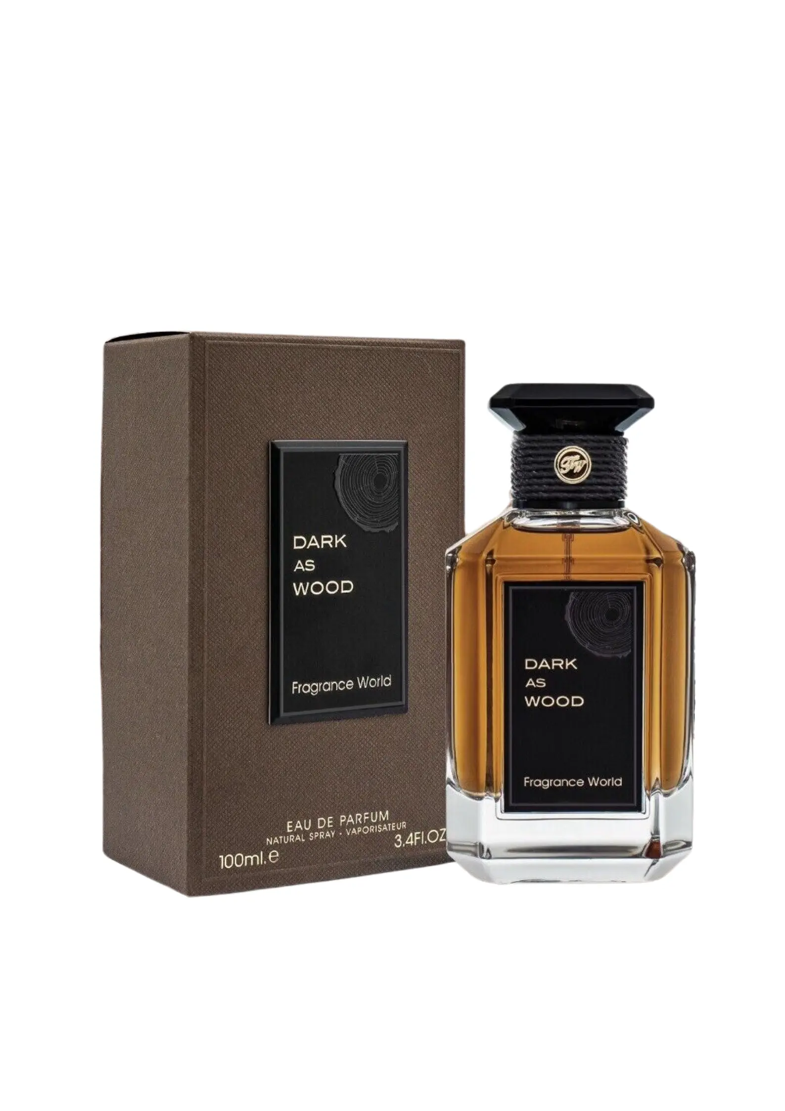 Eau de Parfum Dark as Wood - Fragrance World 100 ML