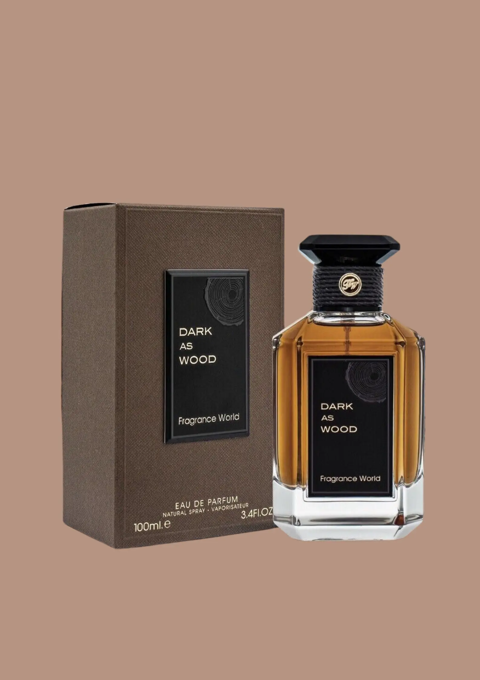 Eau de Parfum Dark as Wood - Fragrance World 100 ML - Image 2