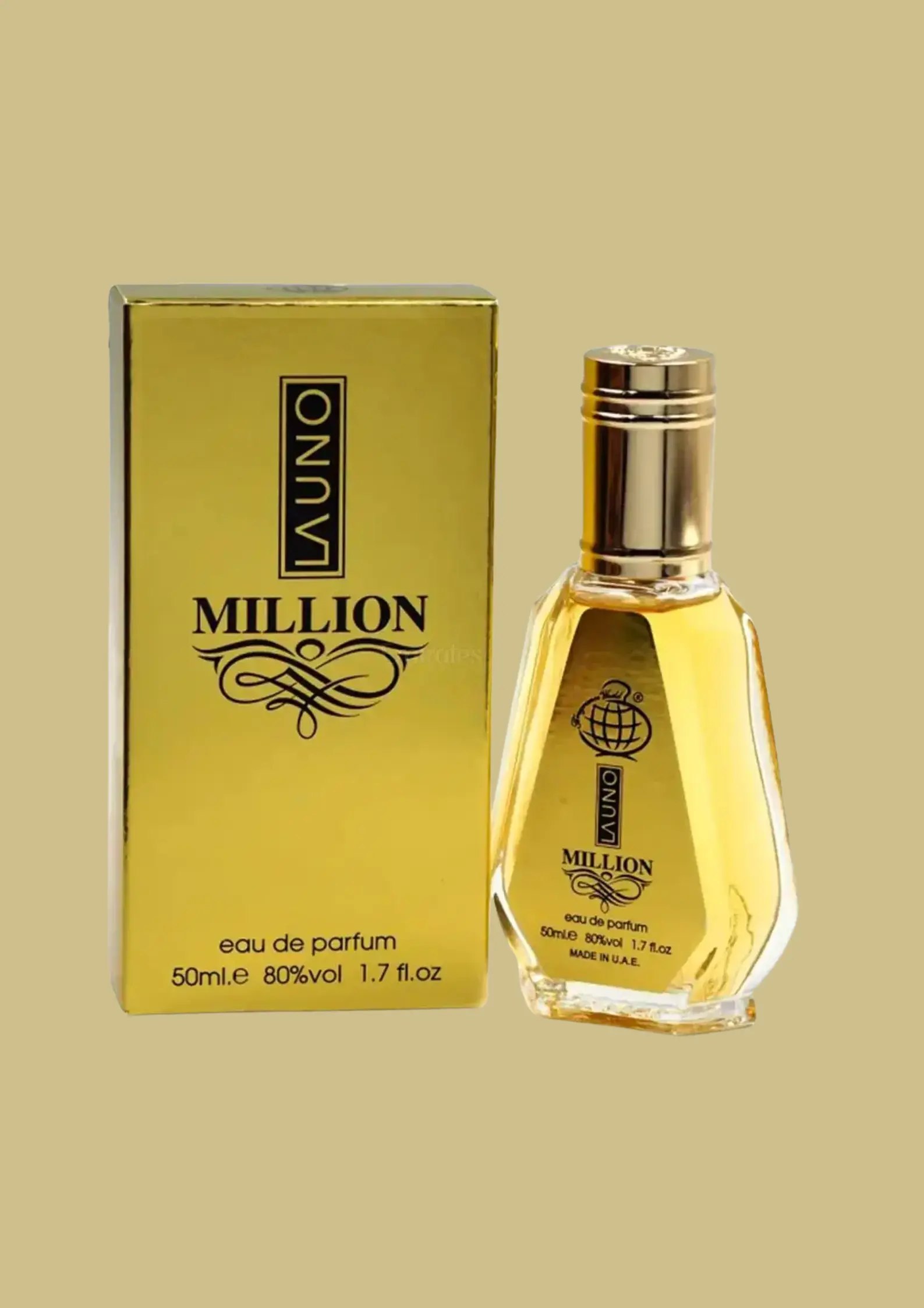 Eau de parfum La Uno Million - Fragrance World 50 ML - Image 2