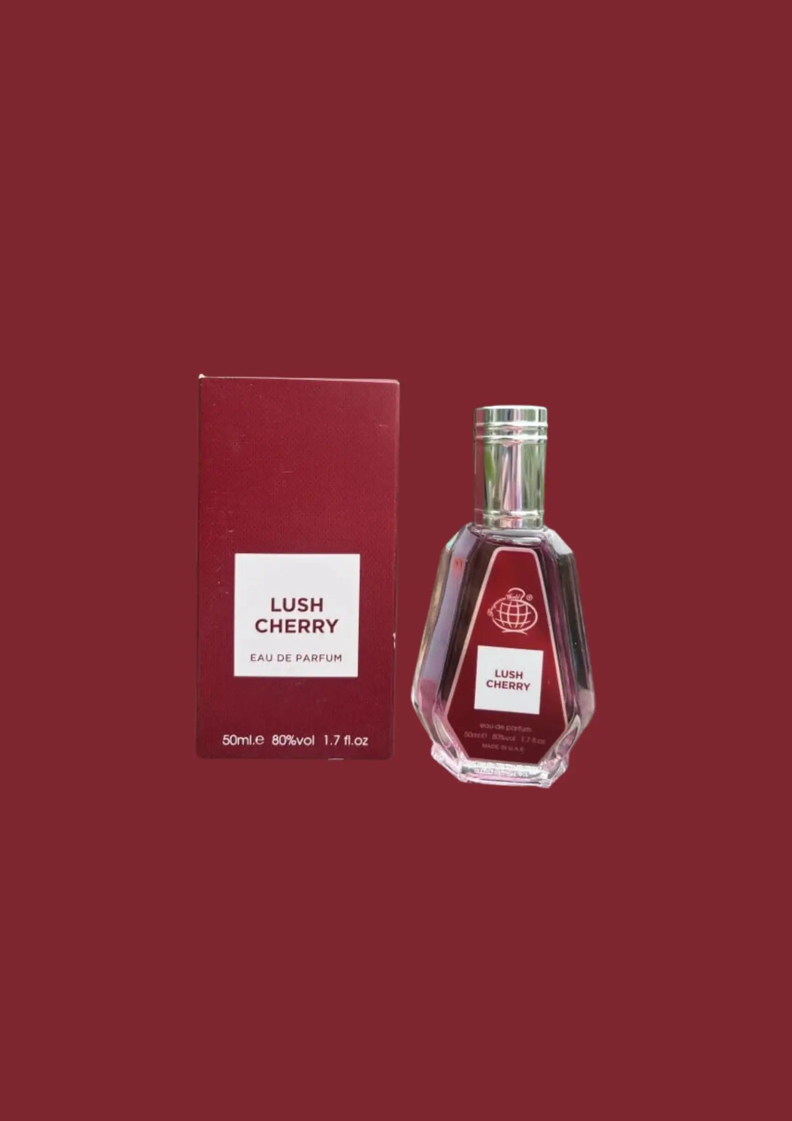 Eau de Parfum Lush Cherry - Fragrance World 50 ML - Image 2