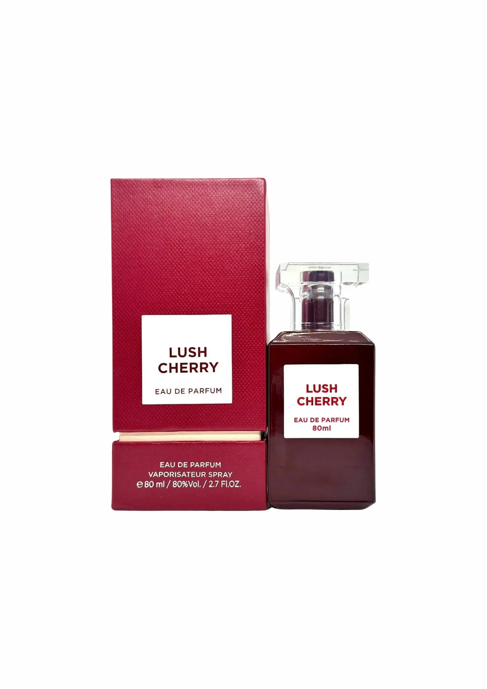 Eau de Parfum Lush Cherry - Fragrance World 80 ML