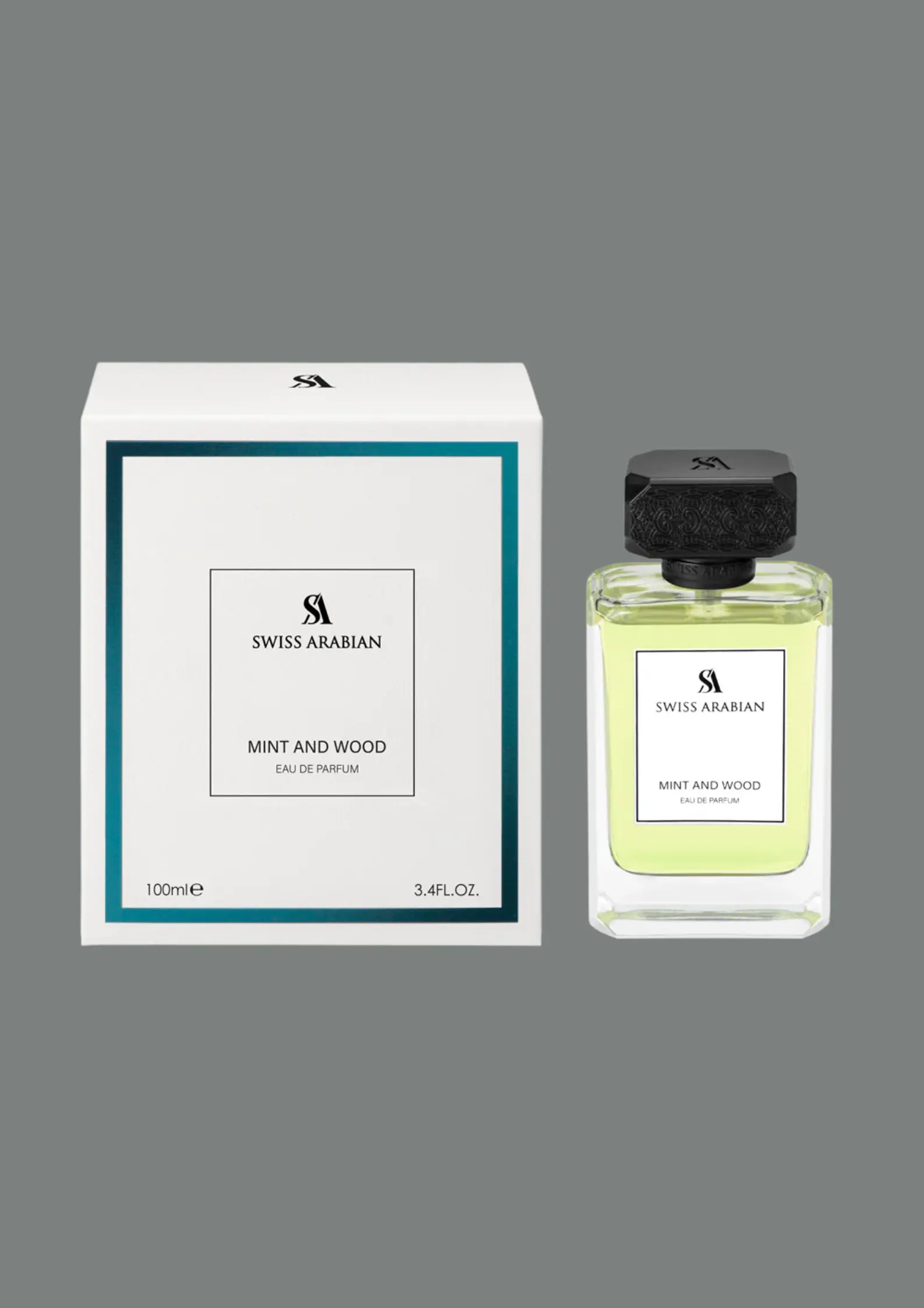 Eau de Parfum MINT AND WOOD - Swiss Arabian 100 ML - Image 2