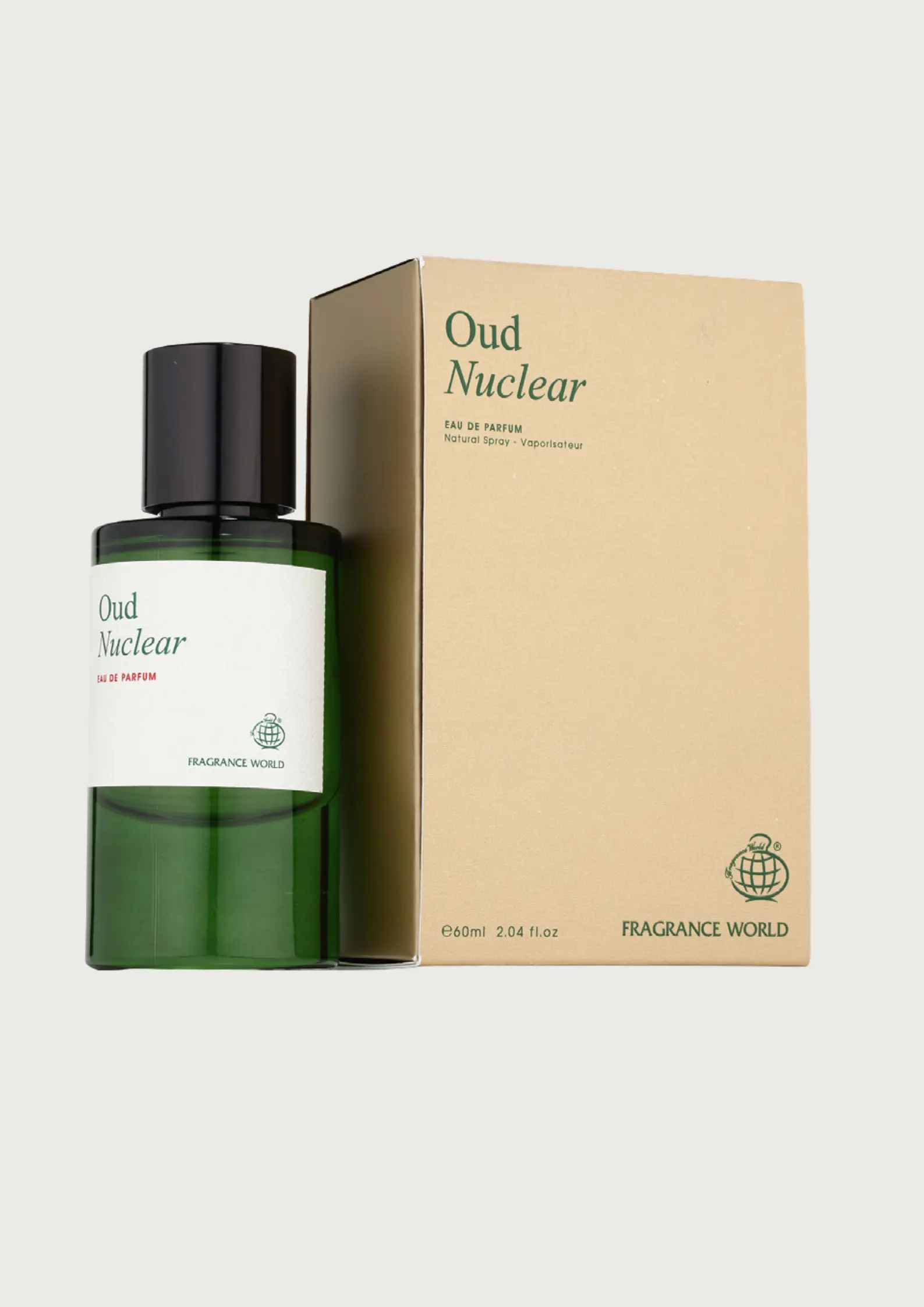 Eau de parfum Oud Nuclear - Fragrance World 60 ML - Image 2