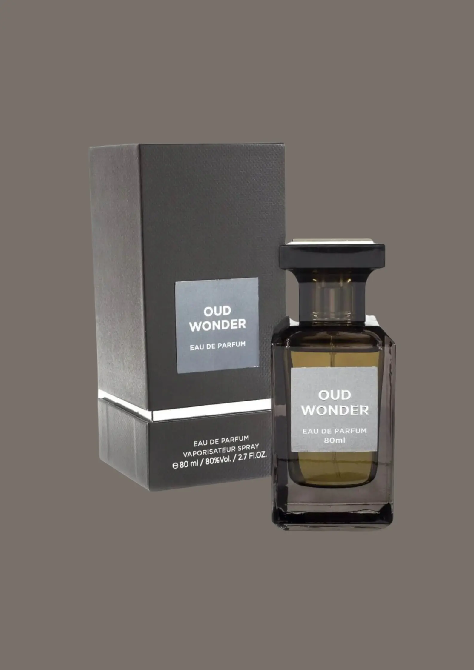 Eau de Parfum Oud Wonder - Fragrance World 80 ML - Image 2