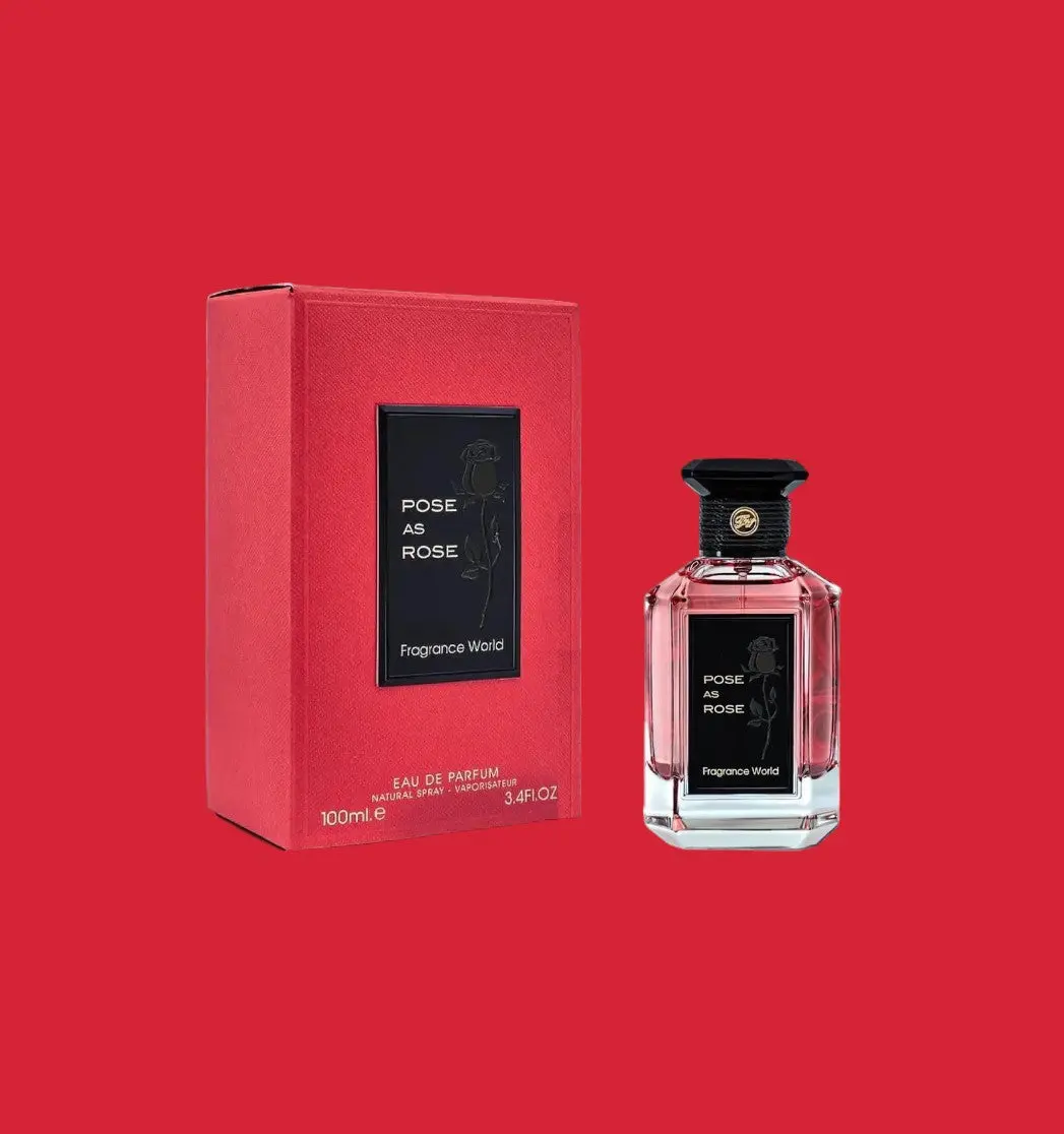 Eau de Parfum Pose as Rose - Fragrance World 100 ML - Image 2