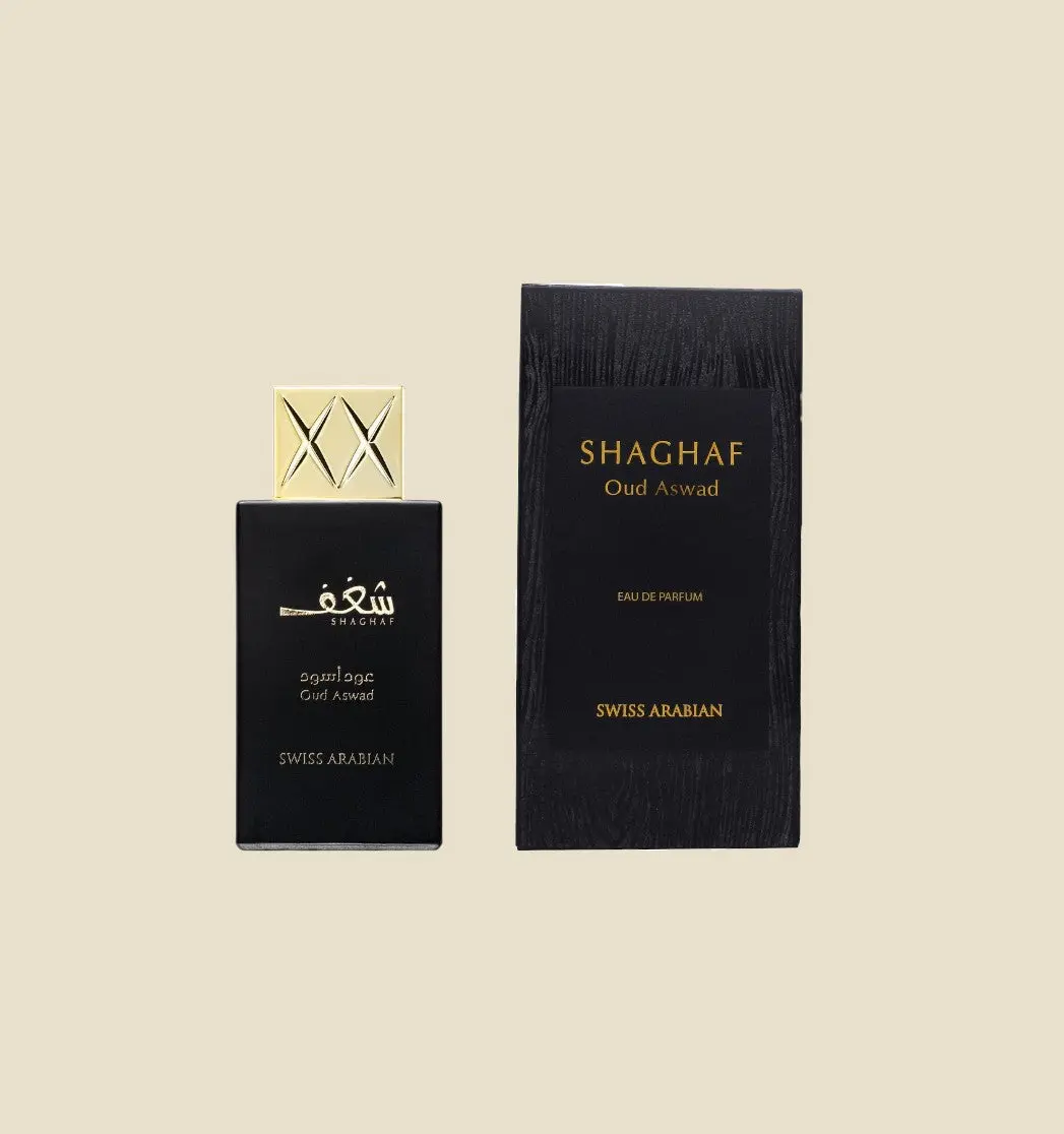 Eau de Parfum SHAGHAF Oud Aswad - Swiss Arabian 75 ML - Image 2