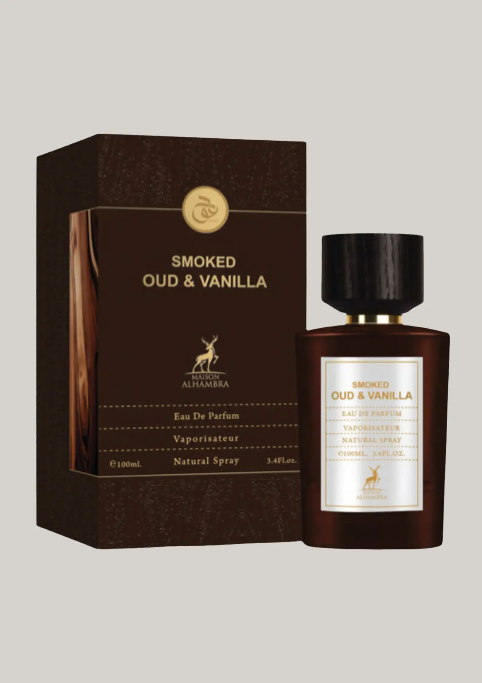Eau de parfum Smoked Oud & Vanilla - Maison Alhambra 100 ML - Image 2