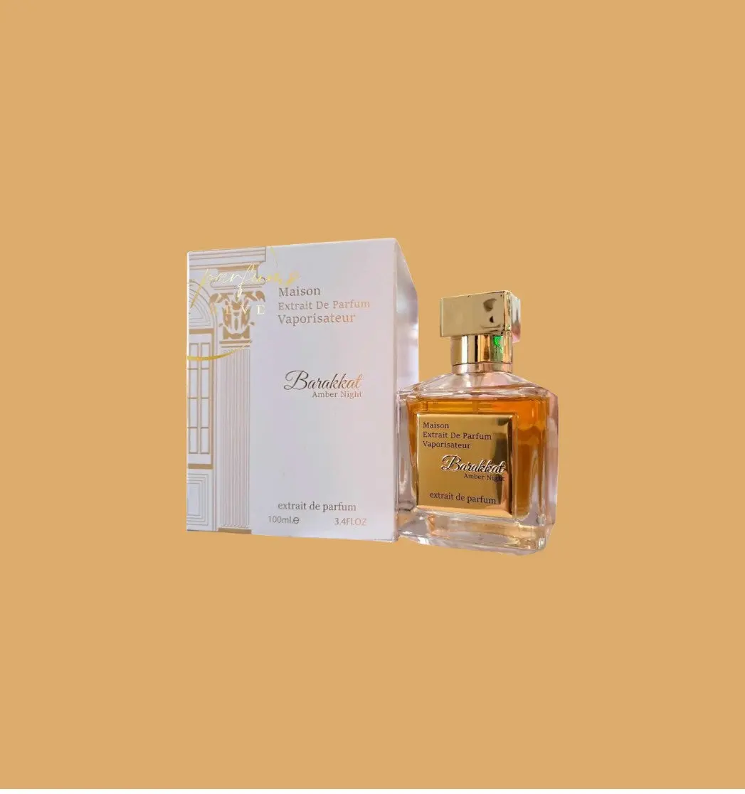 Extrait de Parfum Barakkat Amber Night - Fragrance World 100 ML - Image 2