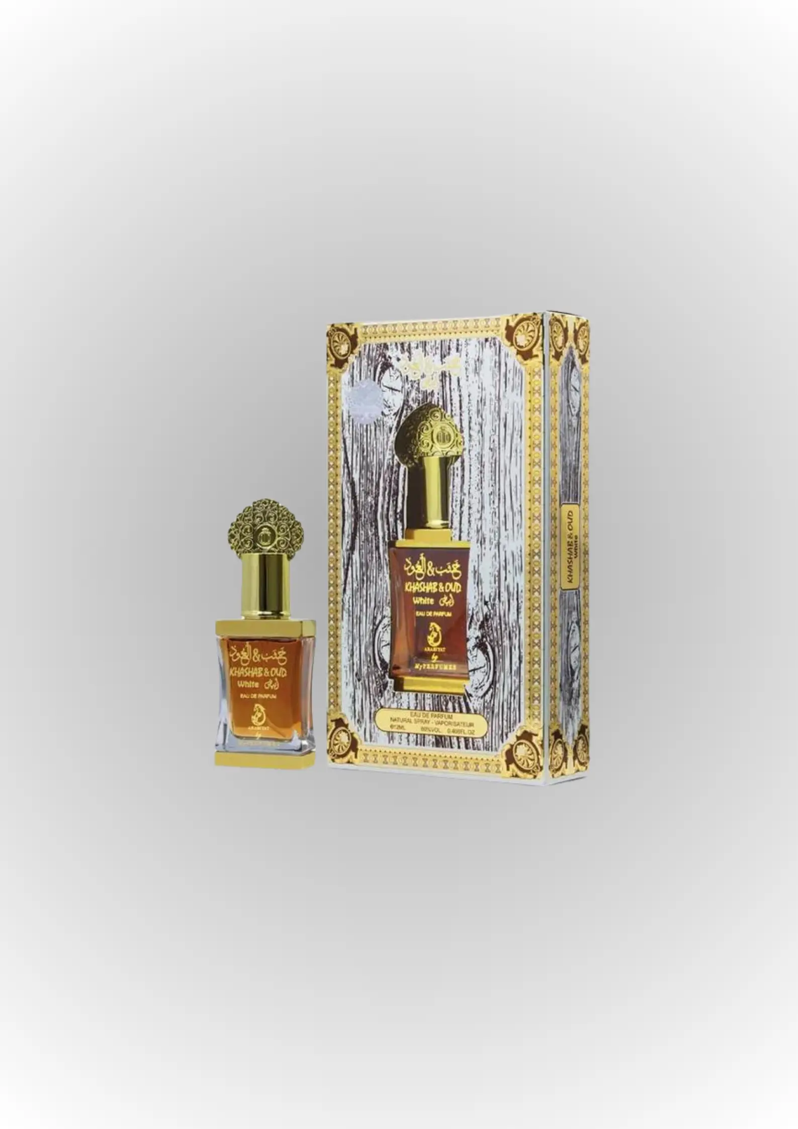 Khashab & oud WHITE huile parfumée concentrée - My Perfumes 12 ML - Image 2