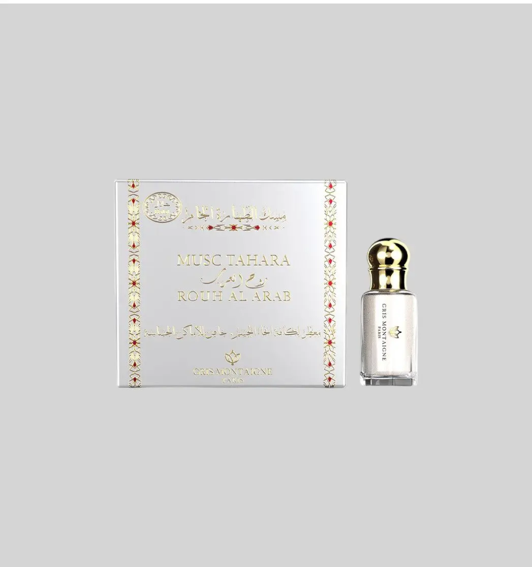 Musc Tahara Rouh Al Arab – Gris Montaigne Paris 12 ML - Image 2